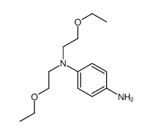4-N,4-N-bis(2-ethoxyethyl)benzene-1,4-diamine Structure