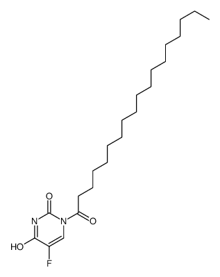 5-fluoro-1-octadecanoylpyrimidine-2,4-dione Structure