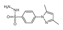 4-(3,5-dimethylpyrazol-1-yl)benzenesulfonohydrazide Structure