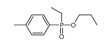 1-[ethyl(propoxy)phosphoryl]-4-methylbenzene结构式