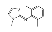 N-(2,6-dimethylphenyl)-3-methyl-1,3-thiazol-2-imine Structure