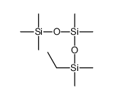[dimethyl(trimethylsilyloxy)silyl]oxy-ethyl-dimethylsilane结构式