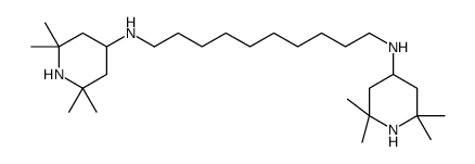 N,N'-bis(2,2,6,6-tetramethylpiperidin-4-yl)decane-1,10-diamine结构式