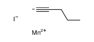 iodomanganese(1+),pent-1-yne结构式