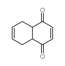 4A,5,8,8a-Tetrahydro-[1,4]naphthoquinone Structure