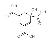 5-methylcyclohexa-1,3-diene-1,3,5-tricarboxylic acid Structure