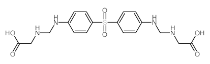Glycine, N,N'-[sulfonylbis(p-phenyleneiminomethylene)]di-(8CI) picture