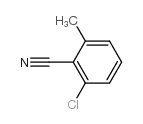 2-氯-6-甲基苄腈结构式