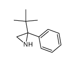 2-tert-butyl-2-phenyl-aziridine Structure