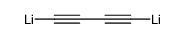 1,4-dilithio-1,3-butadiyne Structure