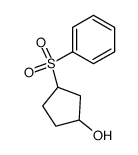 3-(phenylsulfonyl)cyclopentanol Structure