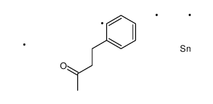 4-(2-trimethylstannylphenyl)butan-2-one结构式