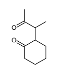 2-(3-oxobutan-2-yl)cyclohexan-1-one Structure