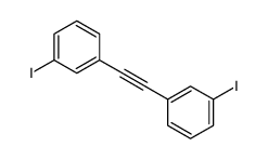 1-iodo-3-[2-(3-iodophenyl)ethynyl]benzene Structure