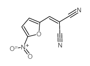 Propanedinitrile,2-[(5-nitro-2-furanyl)methylene]-结构式