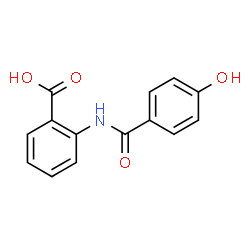Benzoic acid, 2-[(4-hydroxybenzoyl)amino]- (9CI)结构式