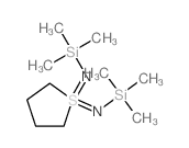 Thiophene,1,1,1,1,2,3,4,5-octahydro-1,1-bis[(trimethylsilyl)imino]- (9CI) structure