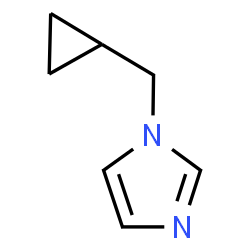 1H-Imidazole,1-(cyclopropylmethyl)-(9CI)结构式