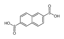 naphthalene-2,6-disulfinic acid Structure