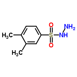 3,4-Dimethylbenzenesulfonohydrazide Structure