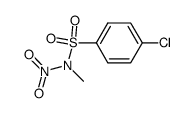 4-chloro-N-methyl-N-nitrobenzenesulfonamide Structure