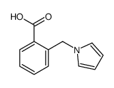 2-(pyrrol-1-ylmethyl)benzoic acid结构式