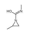N,2-Dimethyl-1-aziridinecarboxamide结构式