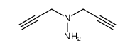 1,1-bis(2-propynyl)hydrazine结构式