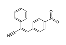 (Z)-3-(4-nitrophenyl)-2-phenylprop-2-enenitrile结构式