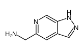 1H-Pyrazolo[3,4-c]pyridine-5-methanamine(9CI)结构式