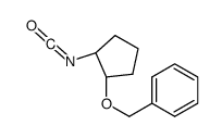 (1S,2S)-(+)-2-BENZYLOXYCYCLOPENTYL ISOCYANATE structure