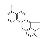 10-fluoro-3-methyl-1,2-dihydrobenzo[j]aceanthrylene结构式