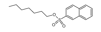 n-Heptyl-β-naphthylsulfonat Structure