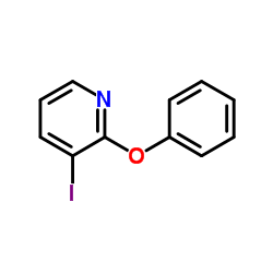 3-Iodo-2-phenoxypyridine Structure
