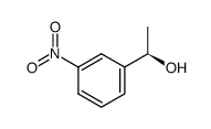 (R)-1-(3-硝基苯基)乙醇结构式