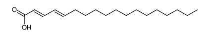 2,4-octadecadienoic acid结构式