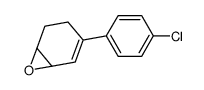 3-(4-chlorophenyl)-7-oxabicyclo[4.1.0]hept-2-ene结构式