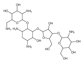 6'''-deamino-6'''-hydroxyneomycin B结构式