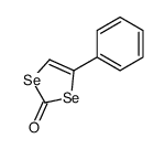 4-phenyl-1,3-diselenol-2-one Structure