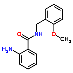 2-Amino-N-(2-methoxybenzyl)benzamide Structure