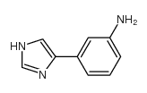 3-(1H-IMIDAZOL-4-YL)-PHENYLAMINE结构式