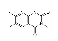 1,3,6,7-tetramethylpyrido[2,3-d]pyrimidine-2,4-dione Structure