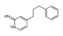 4-(3-phenylpropyl)pyridin-2-amine Structure