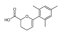 6-mesityl-3,4-dihydro-2H-pyran-2-carboxylic acid结构式