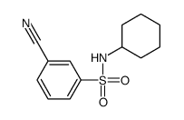 3-cyano-N-cyclohexylbenzenesulfonamide picture