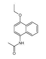 N-(4-ethoxy-[1]naphthyl)-acetamide Structure