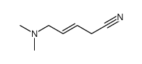 5-dimethylamino-pent-3-enenitrile Structure