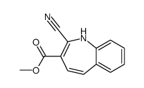 methyl 2-cyano-1H-1-benzazepine-3-carboxylate结构式