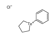 1-phenyltellurolan-1-ium,chloride结构式