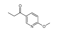 1-(6-甲氧基吡啶-3-基)丙烷-1-酮结构式